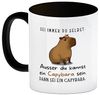 speecheese Tasse Sei immer du selbst ausser kannst ein Capybara sein Kaffeebecher in Bild 2