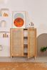 Dmora - Sideboard Selara, Wohnzimmerbuffet, Sideboard, Küchenschrank, 90 x 40 x 110 cm, Eiche Bild 4