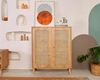 Dmora - Sideboard Selara, Wohnzimmerbuffet, Sideboard, Küchenschrank, 90 x 40 x 110 cm, Eiche Bild 5