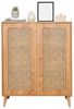 Dmora - Sideboard Selara, Wohnzimmerbuffet, Sideboard, Küchenschrank, 90 x 40 x 110 cm, Eiche Bild 3