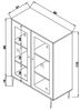 Dmora - Sideboard Selara, Wohnzimmerbuffet, Sideboard, Küchenschrank, 90 x 40 x 110 cm, Eiche Bild 2
