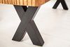 riess-ambiente Sitzbank IRON CRAFT 200cm braun / schwarz (Einzelartikel, 1-St), Esszimmer · Massivholz · Metall · Industrial Bild 5