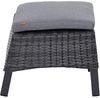 Siena Garden Hocker Taranto Alu, Geflecht, inkl. Kissen M21904 Bild 4