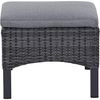 Siena Garden Hocker Taranto Alu, Geflecht, inkl. Kissen M21904 Bild 5