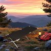 Spetebo Feldbett XXL Campingbett mit Tragetasche 190 x 64cm schwarz (Packung, 1-St, klappbar) Reise Feldbett mit Belastbarkeit bis 120 kg Bild 5