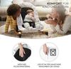 Kinderkraft FINIO Junge/Mädchen Verstellbarer Sitz Fußstütze Schwarz Weiß Bild 5