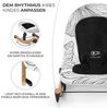 Kinderkraft FINIO Junge/Mädchen Verstellbarer Sitz Fußstütze Schwarz Weiß Bild 3