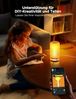 Govee Nachttischlampe Touch Dimmbar, LED Tischlampe RGBICWW, Steuerung von Alexa mit 64 Szenenmodi, 500 Lumen, Funktioniert mit Matter, 2700-6500k, für Wohnzimmer und Schlafzimmer Bild 5