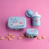 KOZIOL Lunchbox PEPPA PIG WAVES TO GO, Kunststoff, (Set, 3-tlg), inkl. Trinkflasche, melaminfrei, CO² neutrale Produktion Bild 3