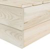 vidaXL Garten-Palettensofa 2-Sitzer Impregniertes Fichtenholz 3063708 Bild 4