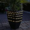 Solar 75 LED Lichterschlauch 7,5 m Außen Innen Party Lichtschlauch IP44 warmweiß Bild 2