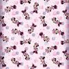 BERONAGE Spannbettlaken Minnie Mouse Spannbettlaken Flower Pink Rosa 90/100 x 190/200 cm, 100% Baumwolle, Gummizug: ja, (1 Stück), Disney Bild 3