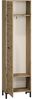 Garderobenschrank ""Nevio"" Stauraumschrank 55cm Artisan Eiche 1-türig Bild 4