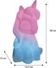 Lexibook Decotech® LED-Nachtlicht Einhorn für Kinder, Farbwechsel, beruhigende Beleuchtung, Stoßfestes Material, Batterien oder Micro-USB-Kabel, Weiß/Mehrfarben, NLJ008 Bild 2