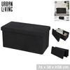 Urban Living Truhenbank Sitzbank mit Stauraum TEDDY Sitztruhe mit Aufbewahrungsfach, abnehmbarer Sitz, 120 Kg belastbar Bild 2