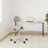 hjh OFFICE Arbeitsstuhl Arbeitshocker TOP WORK 20 Kunstleder Grau Bild 2