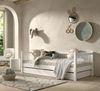 Daybett >Buche Massiv< in Buche massiv weiß lackiert - 207,5x68x97,5 (BxHxT) Bild 2