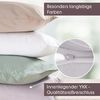 Blumtal Bettwäsche Premium Mako Satin Baumwolle mit Kissenbezug, Mako-Satin, 2 teilig, Superweiches Bettbezug Set mit edler Glanz Optik Bild 5
