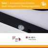 Paulmann 94310 Outdoor Solar Panel Taija mit Bewegungsmelder 400x400 mm 3000K Anthrazit Bild 4
