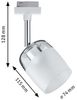 Paulmann 95343 URail Spot Blossom Weiß Klar-/Satinglas ohne Leuchtmittel, max. 10W G9 Bild 3