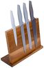 Magnetischer Messerblock aus Akazienholz mit Borsteneinsatz - 31 x 10 x 22 cm Bild 5