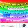Smart LED fotoclips RGB lichterkette Innen 5 Meter WIFI SMART Alexa Google Home TUYA Bild 3