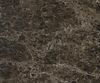Outdoortisch Edge Boot 240x120 cm Keramik Emperador Extra Lucidato Dunkelbraun Kreuzgestell Rechteck Schwarz Bild 5