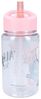 Disney Stitch Trinkflasche – 450 ml mit Strohhalm & Traggriff, transparent Bild 4