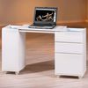 Inter Link Laptoptisch Nähmaschinentisch Computertisch Büromöbel Arbeitstisch Basteltisch Hobbytisch MDF Weiss BxHxT: 66-121 x 72 x 36. 5 cm Bild 2