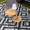 Bo-Camp Campingtisch Beistelltisch Carnaby M Tablett BBQ Klapptisch Bambus Holz Bild 2