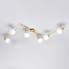 Lindby Deckenleuchten Elaina, Metall, Gold / Messing IP20, 6 x 4 W LED Bild 3