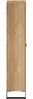 Hochschrank-Wildeiche massivum Sydney 1-türig 31x125x25 cm Hochschrank-Massivholz Badezimmermöbel-schmal Flurschrank Gäste-WC Bild 5