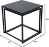 MINECRAFT - Beistelltische, 2er Set, Nachttische, Gaming Möbel mit dunklem Design und bunten Minecraft Print Bild 3