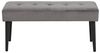 Elegante Bank BISKY grau Samt ca. 100cm Bild 4