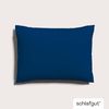 Schlafgut Woven Satin Bettwäsche|Kissenbezug einzeln 60x80 cm| blue-deep Bild 2