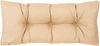 Palettenkissen Set – Sitzkissen für Europaletten Wasserdicht – Palettenpolster, gefüllt mit granuliertem Poulirette-Schaum – Inkl. 3x Sitzkissen 120x80 +Rückenlehne 120x40 sowie 60x40 & 40x40 Bild 5