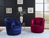 Atlantic Home Collection Sessel Colin, 360Grad, Polyester, Blau, BxTxH: 84 x 85 x 84 cm Bild 2