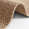 Flachgewebe Läufer Nature Beige Terra - 80x350x0,5cm Bild 3