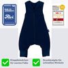 Alvi 4-Season Mull Sleep-Overall Schlafsack mit Füßen Bild 4