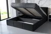 Polsterbett EMILI-OM 180x200 mit Bettkasten und Lattenrost. Farbe: Dunkelgrun 10 Bild 4