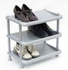 DanDiBo Schuhregal Kunststoff 93900 Stapelbar Schuhablage Offen Schuhständer Bild 4