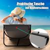 BigDean Gartenliege Strandmatte 2er Set gepolsterte Strandliege klappbar verstellbare, Set, 2 St, Liegen, Ultraleicht, Klappbar, Wasserabweisend & Schmutzabweisend Bild 4