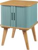 Beistelltisch Tysvær 59x45x45 cm Bambus/Blau [en. casa] Bild 4