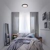 Di-Ka LED Deckenleuchte Runa schwarz mit Sternencover Metallrahmen schwarz Bild 4