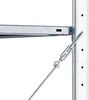 SCHULTE Lagertechnik Grundregal, Steckregal MULTIplus150-Pack, 2000 x 1000 x 500 mm (HxBxT), 4 Fachböden, Kreuzstrebe, verzinkt Bild 2