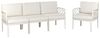 Gartensofa Set 4-Sitzer ERICHE Hellbeige Bild 5