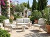 Gartensofa Set 4-Sitzer ERICHE Hellbeige Bild 2