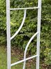 DanDiBo Rosenbogen Metall Verzinkt Massiv 150 cm Torbogen 96516 Wetterfest Rundbogen Volleisen Rankhilfe Gartenbogen Feuerverzinkt Bild 4