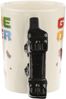 Puckator Tasse Controller Tasse Game Over mit 3D Controller am Henkel, 100% Keramik Bild 3