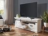 Woodroom TV-Schrank Maribo Kiefer massiv weiß 153x57x40 cm Bild 5